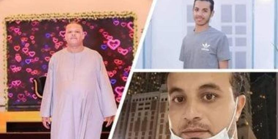 حزن في قنا بعد مصرع أب ونجليه في حادث سير.. كان متجها لإيصال ابنه للمطار