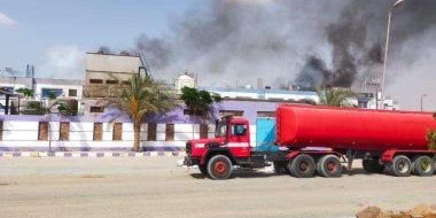 نشوب حريق بمصنع كرتون فى مركز منيا القمح بالشرقية